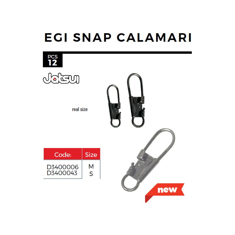 Jatsui Egi Snap Calamari Size S pz. 12